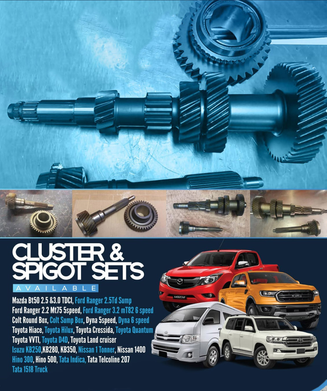 CLUSTER & SPIGOT SETS