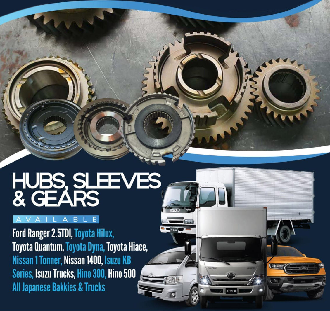 HUBS SLEEVES & GEARS